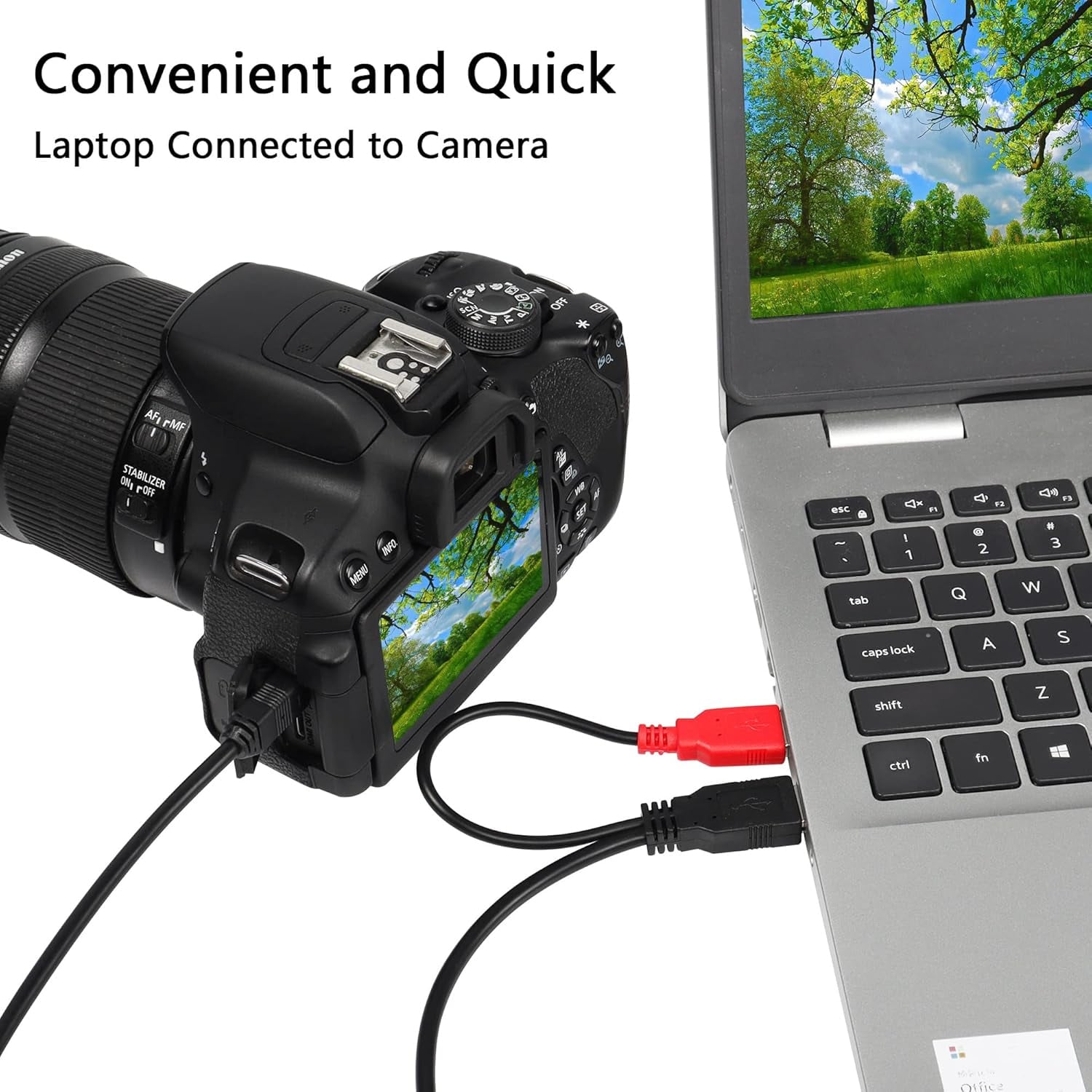 Cavo USB 2.0 ad Y 2xA maschio/mini B maschio 0,6m - Manhattan ICOC USB2-PW3