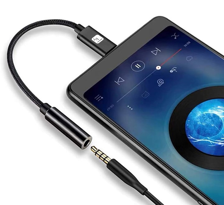Cavo Adattatore USB-C a Jack 3.5mm con Chip DAC - Techly ICOC USBC-DAC24J