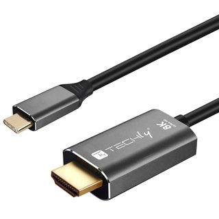 Cavo Adattatore USB-C 3.2 a HDMI 2.1 8K@60Hz 1,8m - Techly ICOC USBC-HDMI8-18