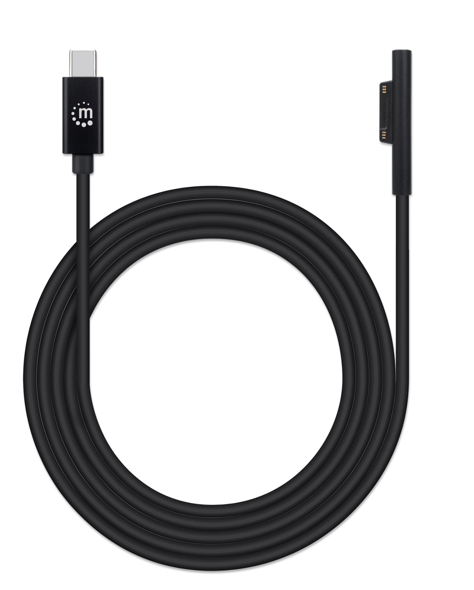 Cable USB-C charging to Surface Connect 1.8 m Black - Manhattan ICOC USBC-SURFM