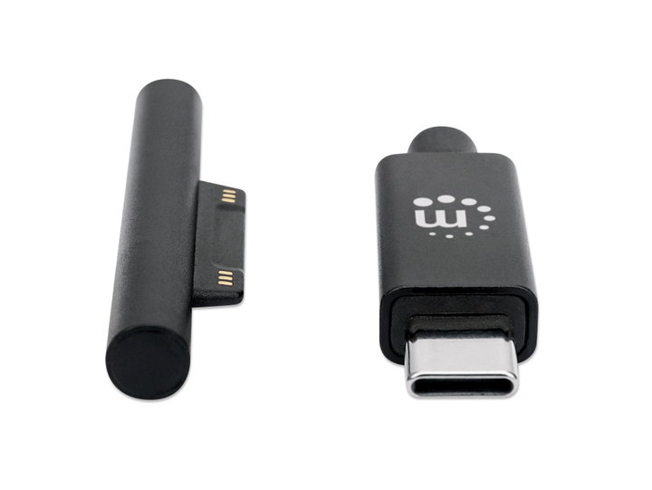 Cavo Ricarica USB-C a Surface Connect 1.8m Nero - Manhattan ICOC USBC-SURFM