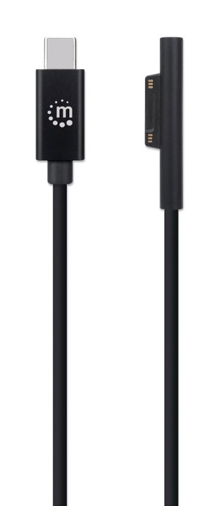 Cavo Ricarica USB-C a Surface Connect 1.8m Nero - Manhattan ICOC USBC-SURFM