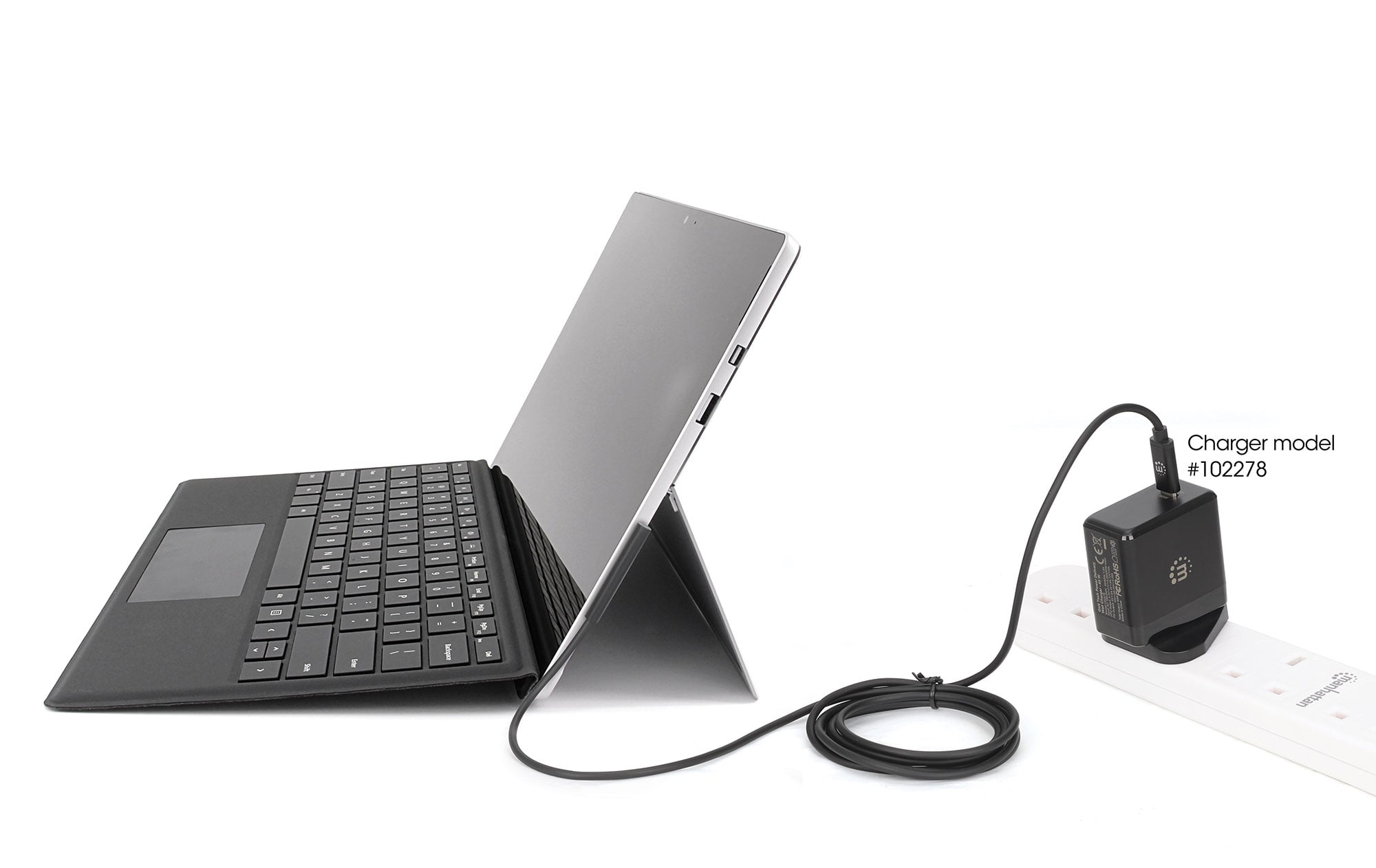 Cable USB-C charging to Surface Connect 1.8 m Black - Manhattan ICOC USBC-SURFM