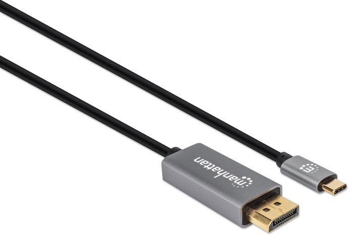Cavo USB-C a DisplayPort 1.4 8K@60Hz 2m - Manhattan ICOC-USBC-DP8K-020