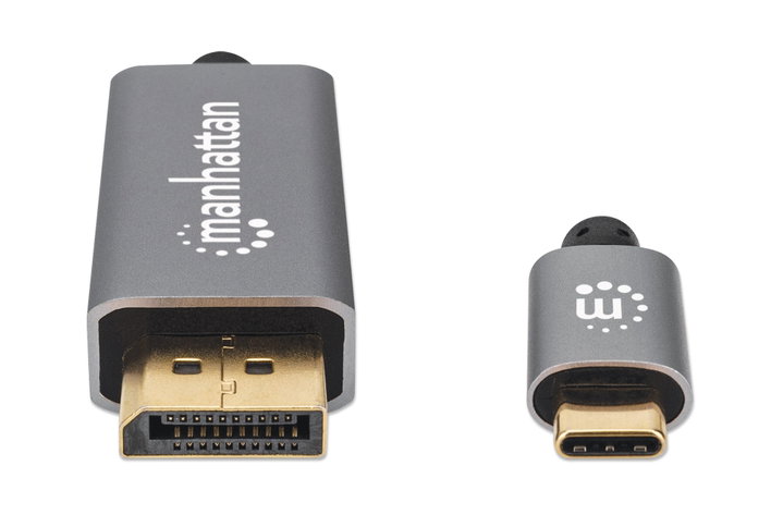 Cavo USB-C a DisplayPort 1.4 8K@60Hz 2m - Manhattan ICOC-USBC-DP8K-020
