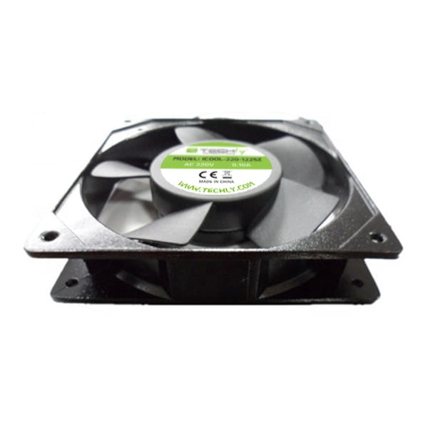 Ventola per PC 120x120x25 220V - Techly ICOOL-220-1225Z