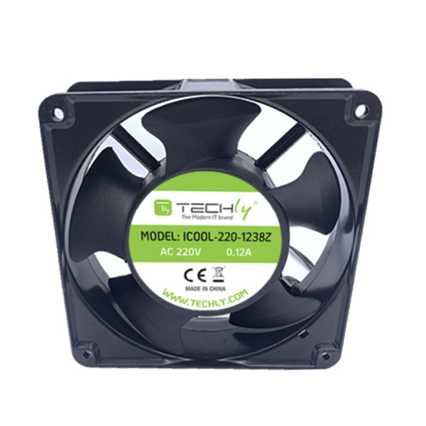 Ventola per PC 120x120x38 220V - Techly ICOOL-220-1238Z