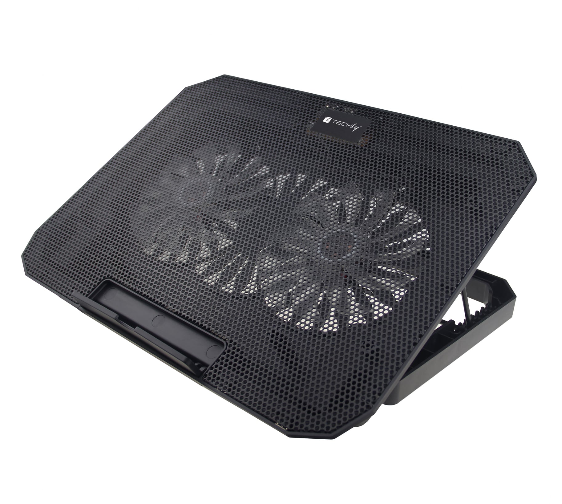 Supporto per Notebook fino a 17'' con Sistema di Raffreddamento - Techly ICOOL-CP11TY