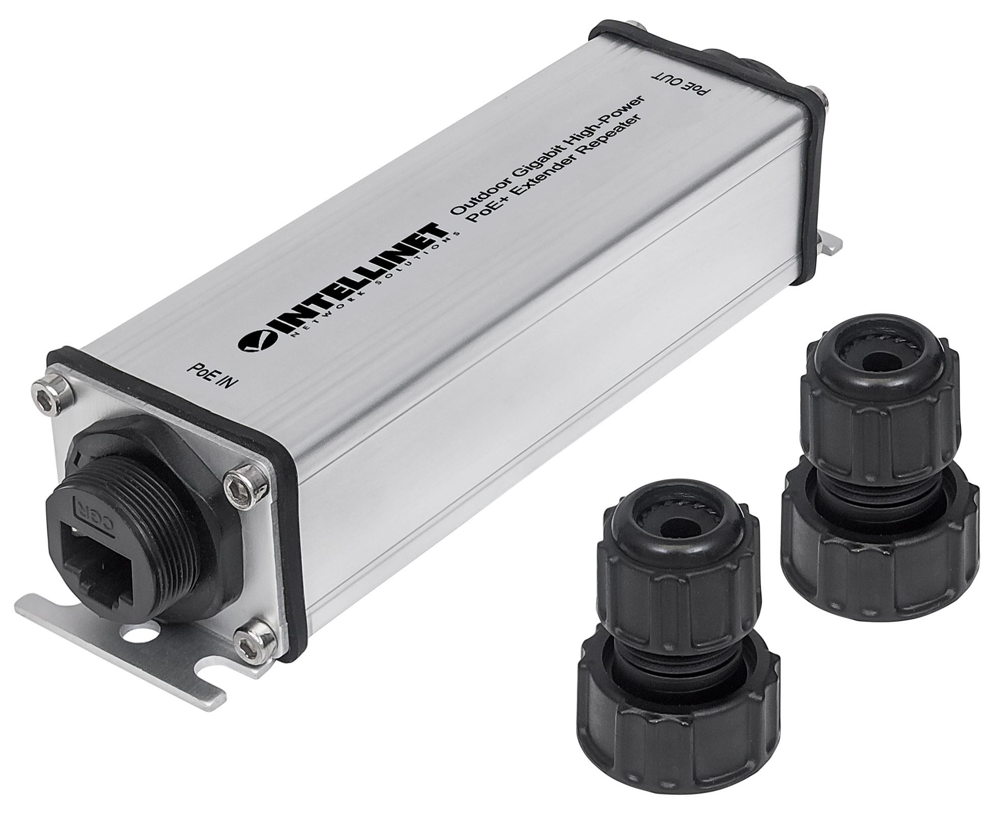 Extender Repeater PoE+ Gigabit High-Power per Esterno - Intellinet ICPOE002