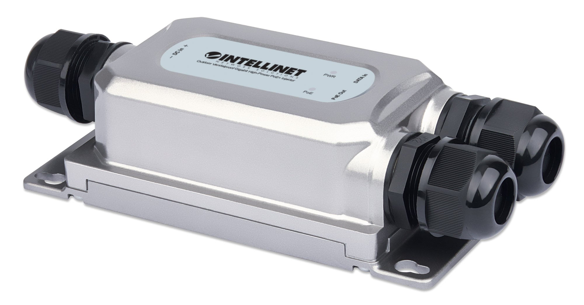 Iniettore Gigabit PoE+ High-Power Antivandalo da Esterno - Intellinet ICPOE004