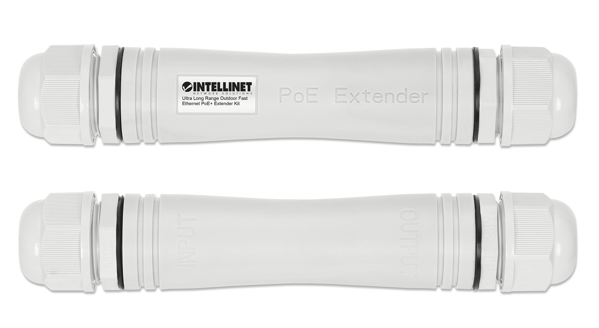 Kit di Estensione PoE+ Fast Ethernet per Esterni - Intellinet ICPOE800
