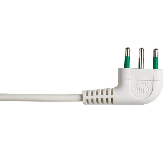 Multipresa 6 Posti Italiana Bipasso / Schuko Bianco - FME ICPS006F