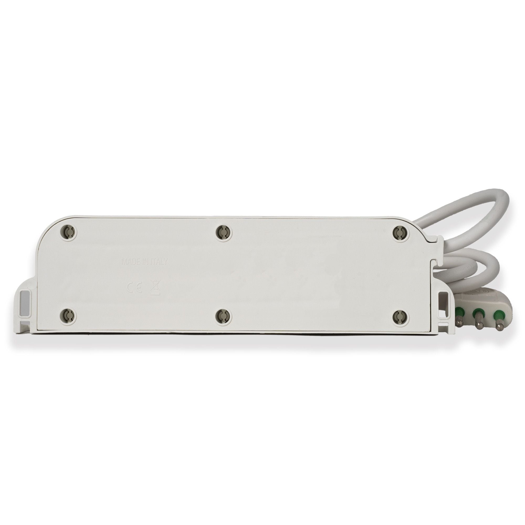 Presa Multipla a 3 Posti Italiana Bipasso con Interruttore Bianco - FME ICPS4040W