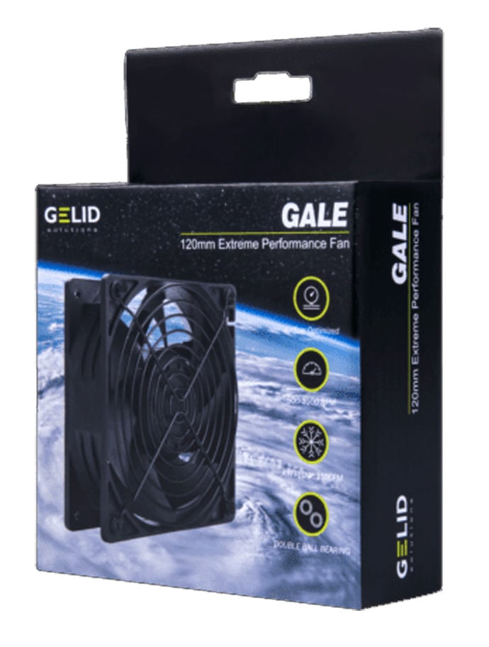Dissipatore Ventola Gale 120x120x35 12V 500-3500 RPM - Gelid Solutions ICPU-GE-GALE01