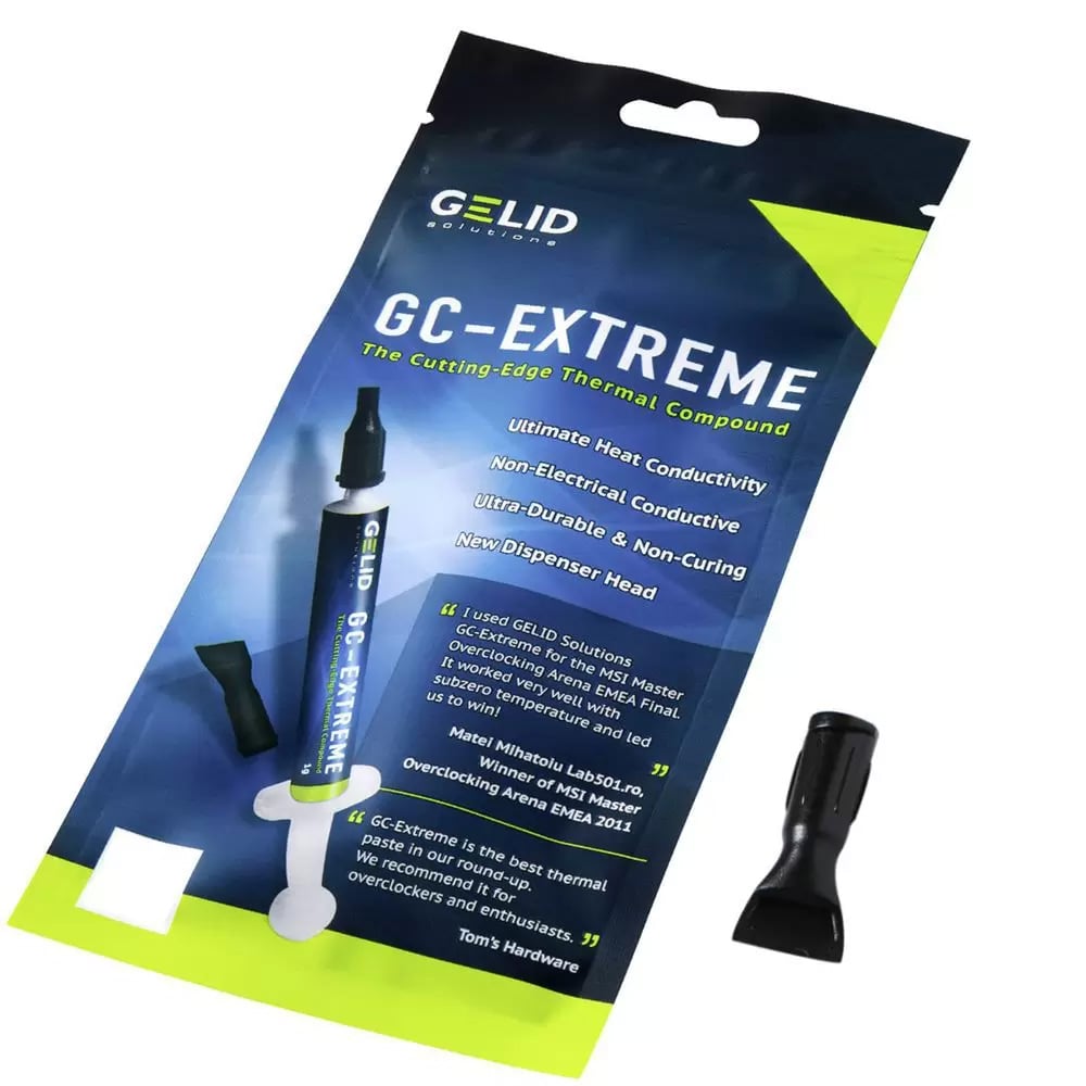 Pasta Termoconduttiva GC-Extreme per Dissipatore di Calore 3.5g - Gelid Solutions ICPU-GE-GC3A