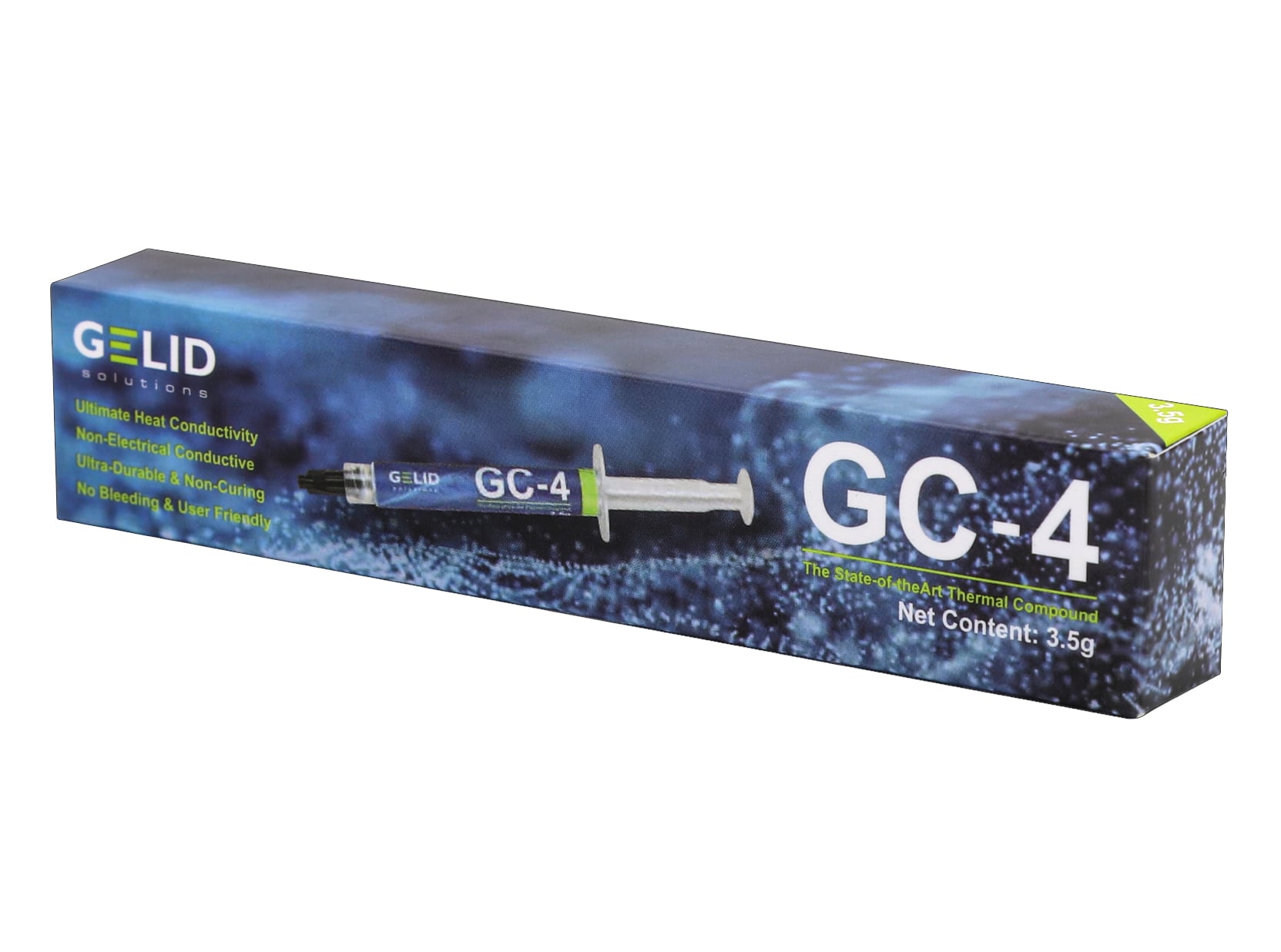 Pasta Termoconduttiva GC-4 per Dissipatori di Calore 3.5g - Gelid Solutions ICPU-GE-GC4B