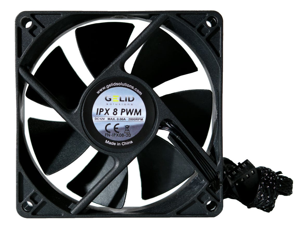 Ventola Industriale IPX 80x80x25 IP56 PWM - Gelid Solutions ICPU-GE-IPX8PW