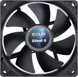 Dissipatore Ventola Silent ad Alto Flusso 92x92x25 12V - Gelid Solutions ICPU-GE-SIL9BK