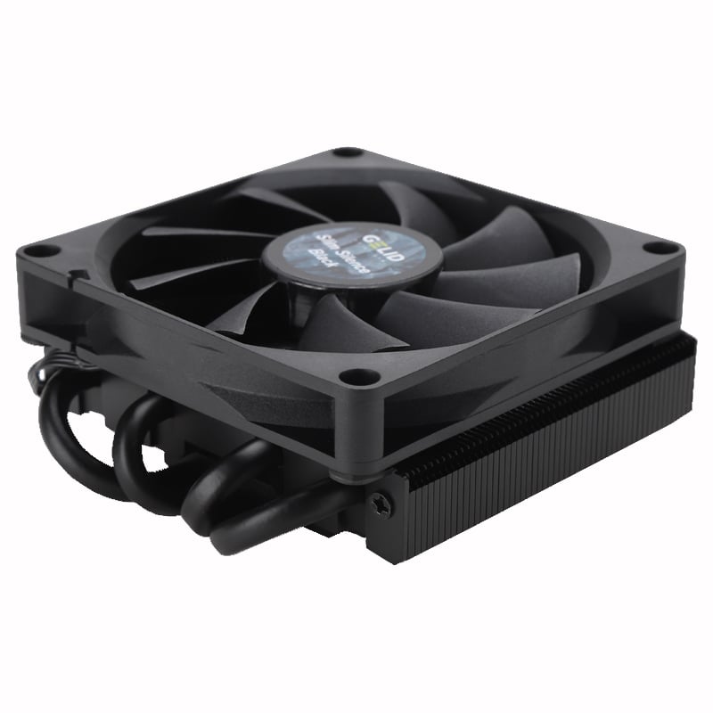 Dissipatore CPU a Basso Profilo con Ventola PWM Intelligente - Gelid Solutions ICPU-GE-SILENCE-BK
