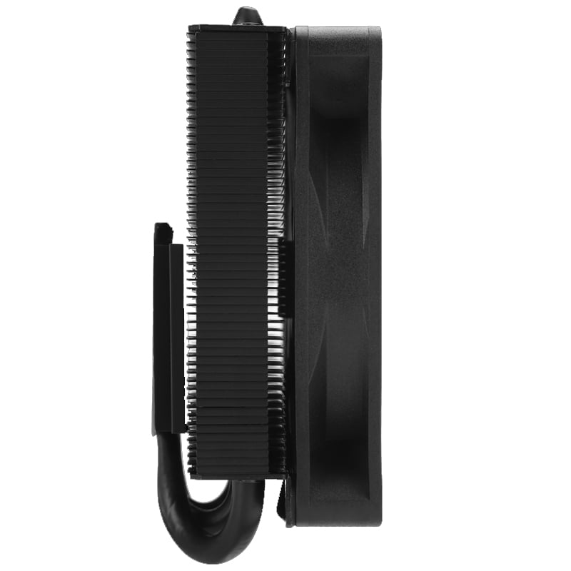 Dissipatore CPU a Basso Profilo con Ventola PWM Intelligente - Gelid Solutions ICPU-GE-SILENCE-BK