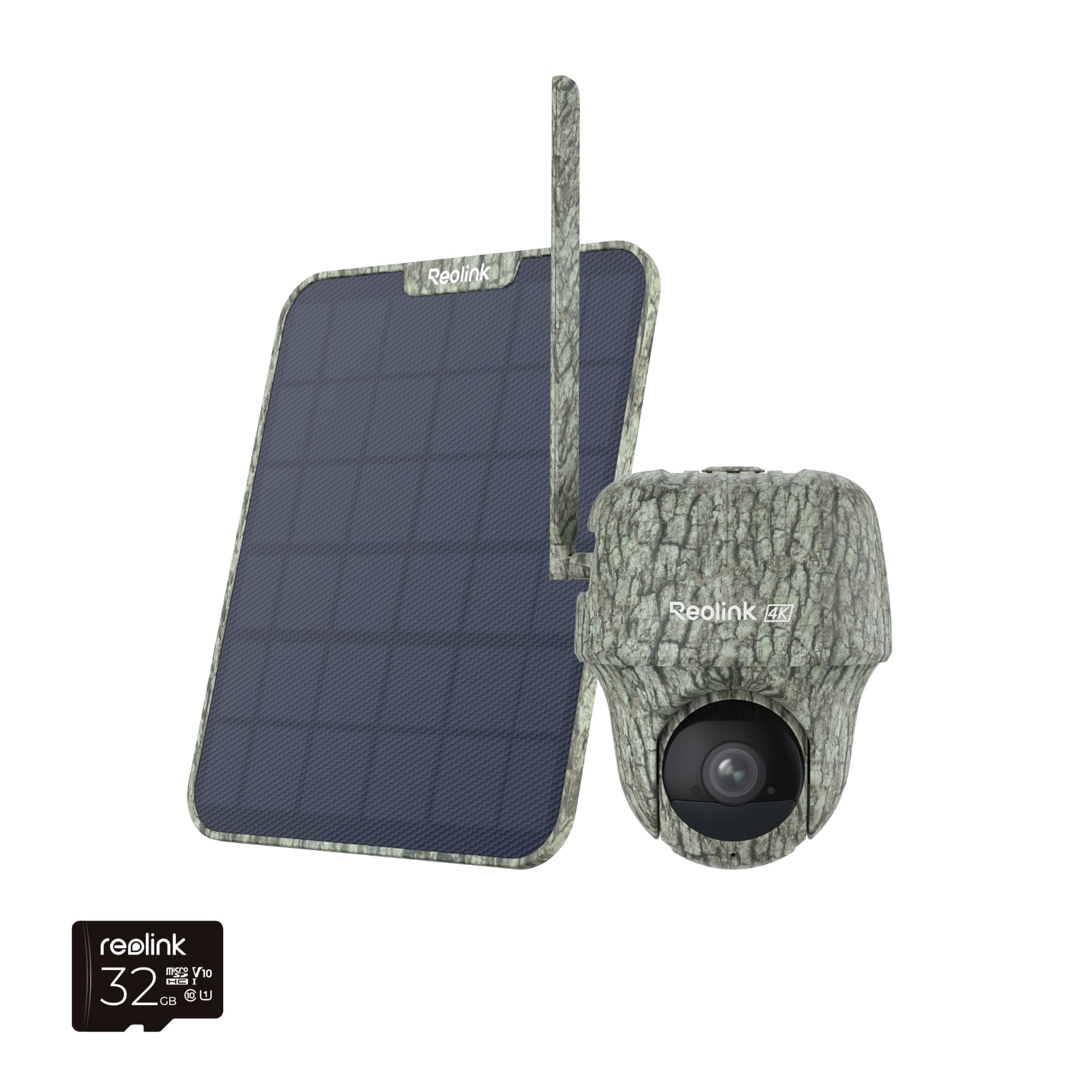 Telecamera da Esterno con Batteria/Pannello Solare 4K 8MP UHD IP64, Serie G450 - Reolink ICR-G450