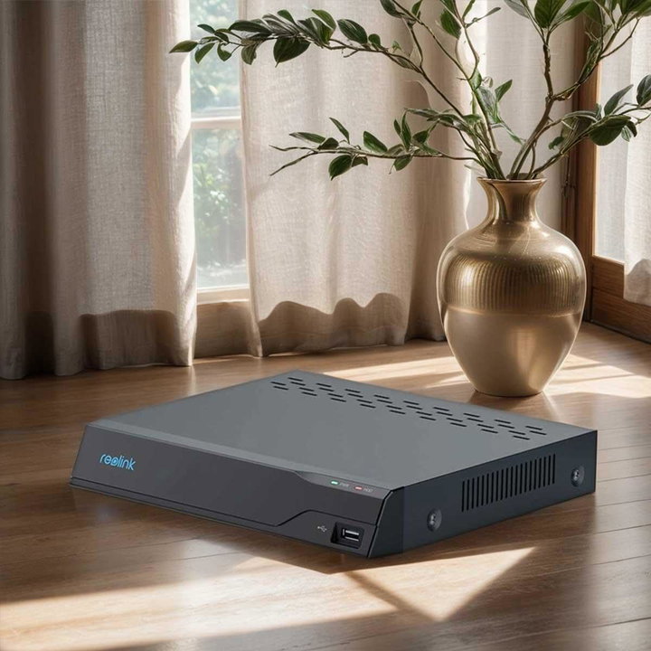 Video recorder NVR 4 K PoE 16 CH 4 TB HDD with HDMI and VGA NVS 16 - Reolink ICR-NVS 16