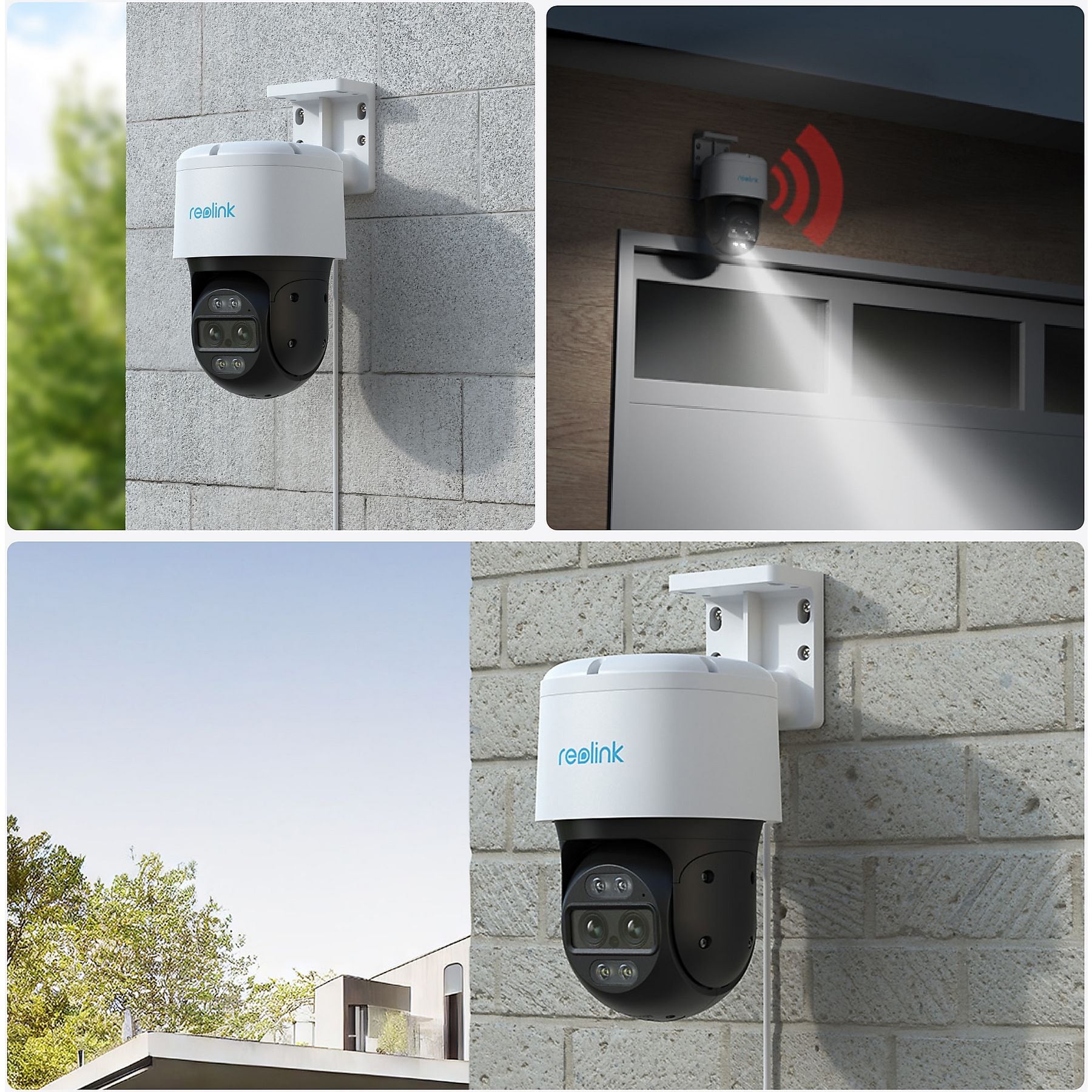 Telecamera di Sicurezza IP PoE 8MP 4K PTZ con Auto-Zoom Tracking, Serie P760 - Reolink ICR-P760