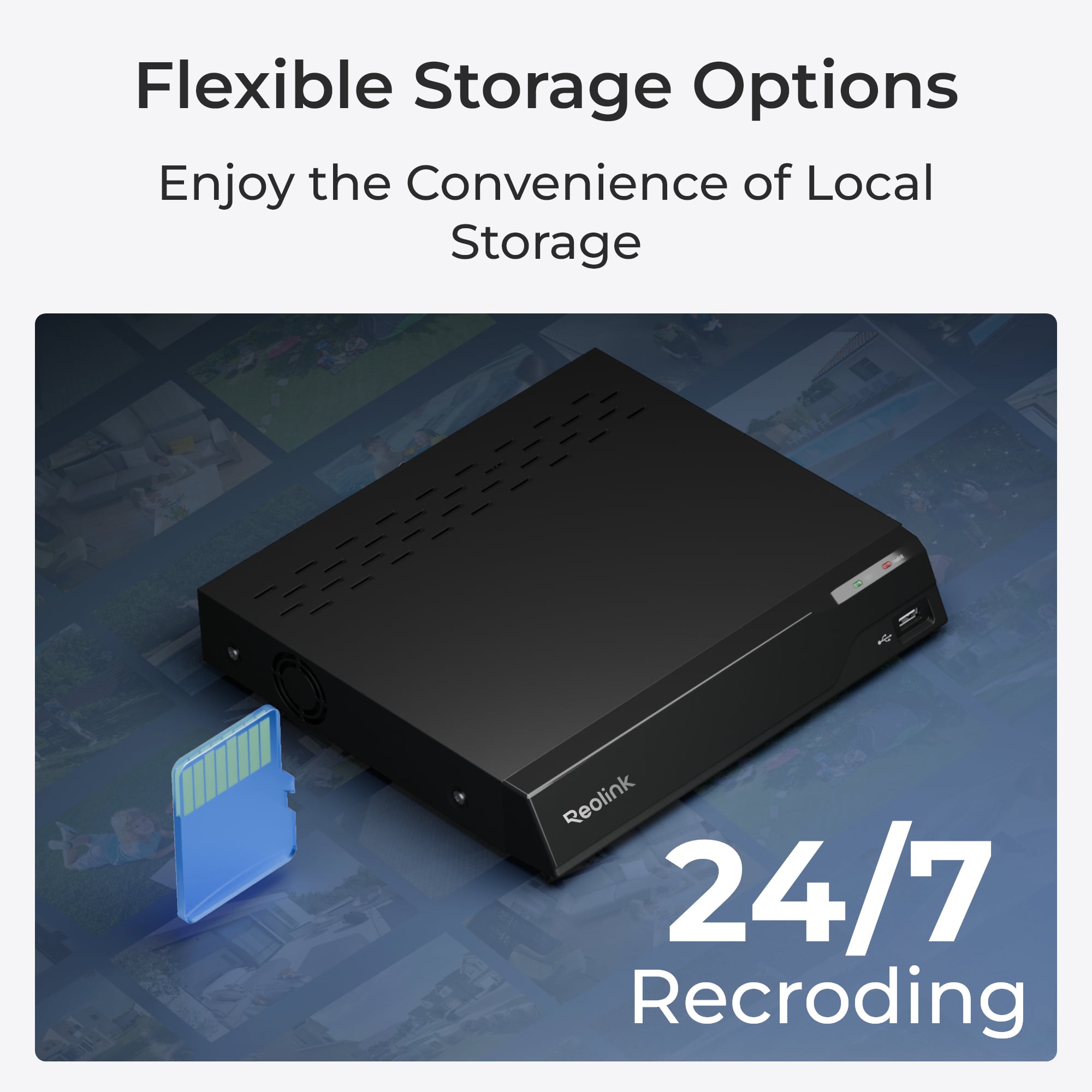 Telecamera di Sicurezza PoE 8MP 4K PTZ con Auto-Zoom Tracking 360° IP66, Serie P850 - Reolink ICR-P850