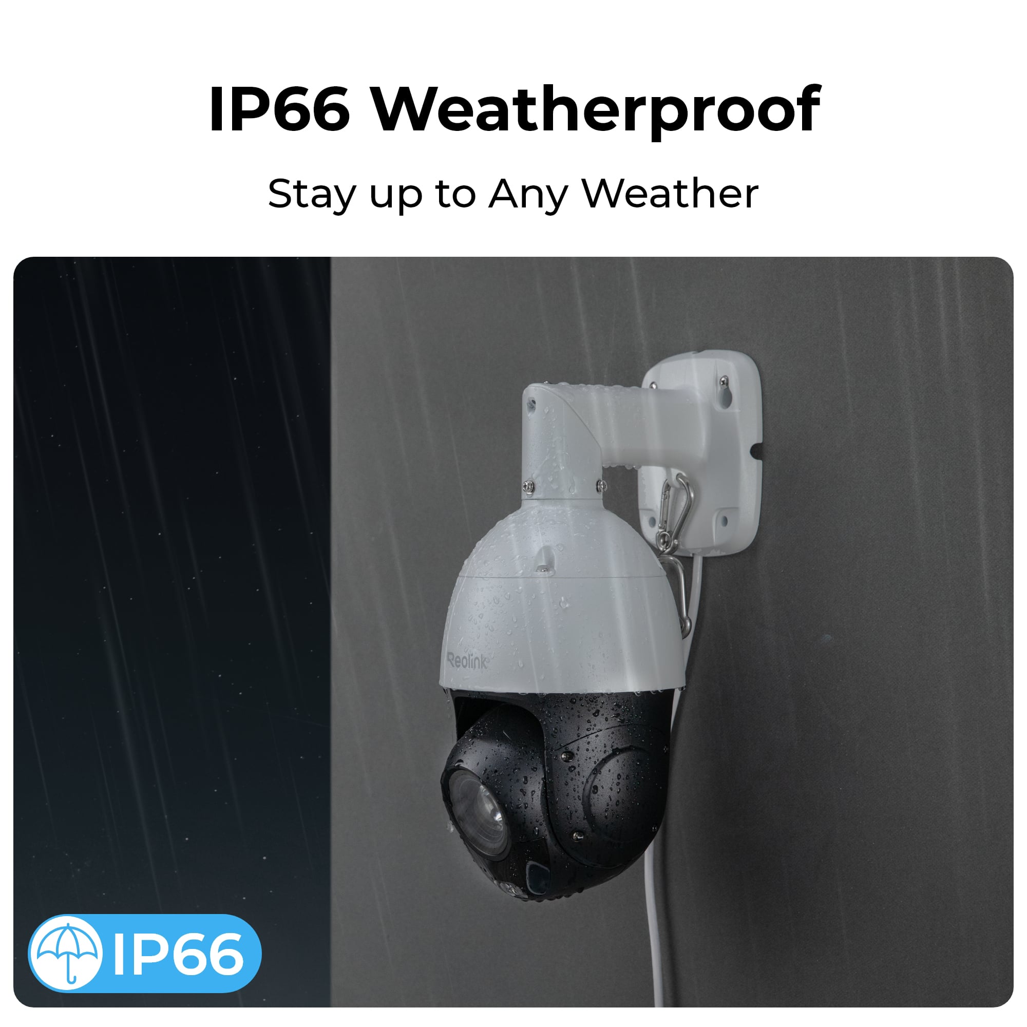 Telecamera di Sicurezza PoE 8MP 4K PTZ con Auto-Zoom Tracking 360° IP66, Serie P850 - Reolink ICR-P850