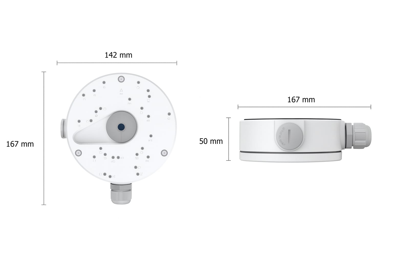 Scatola di Giunzione per Telecamere Dome, RLA-JBL1 - Reolink ICR-RLA-JBL1