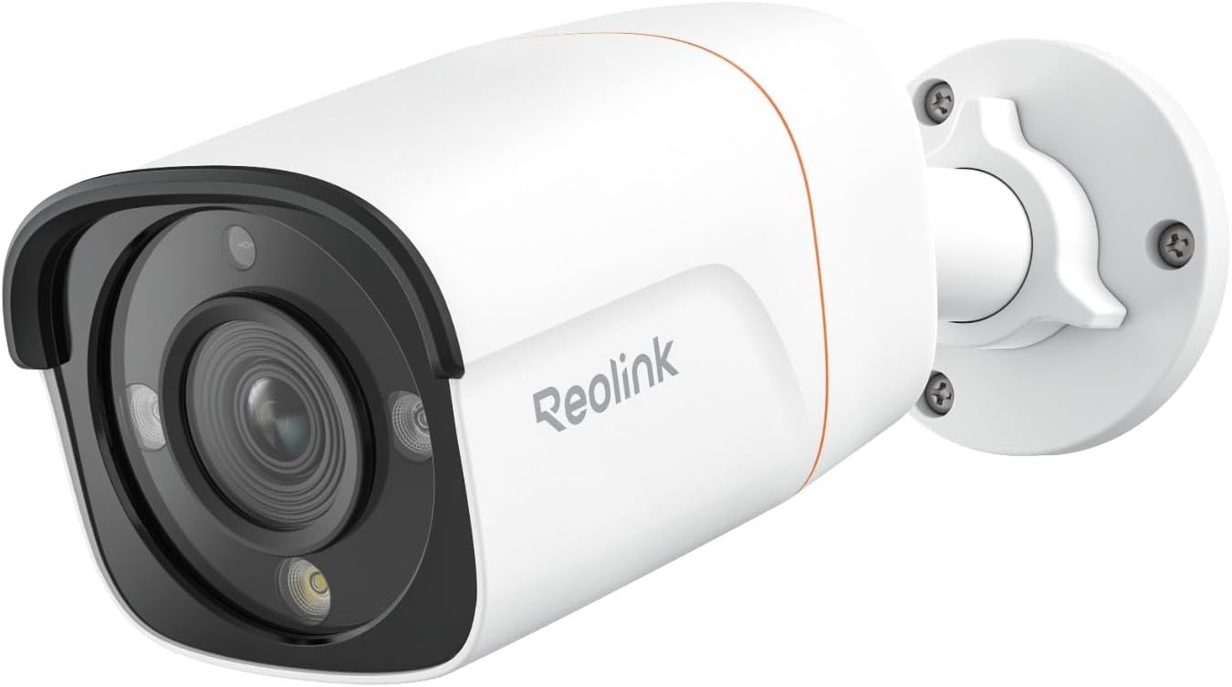 Camera PoE 12MP Bullet PRO RP-PCB12m 12MP con Visione Notturna a Colori, RP-PCB12m - Reolink ICR-RP-PCB12M