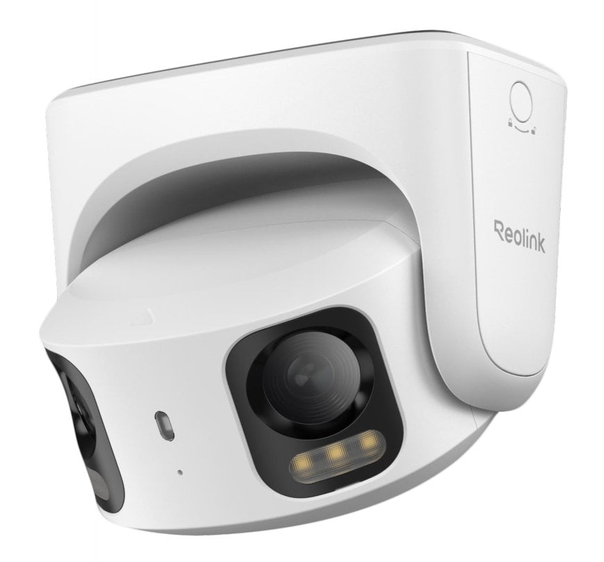 Telecamera Smart PoE 4K Doppio Obiettivo a 180° Visione Notturna a Colori, PCT8MD - Reolink ICR-RP-PCT8MD