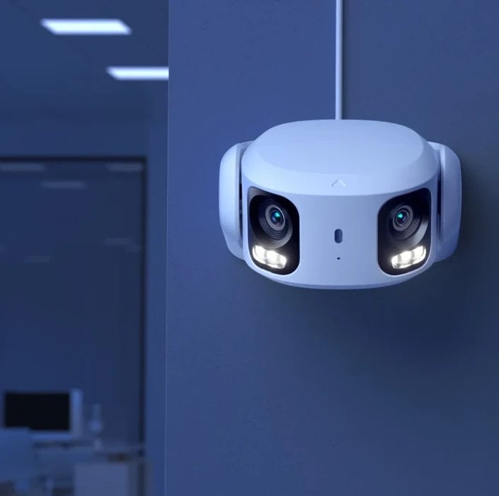 Telecamera Smart PoE 4K Doppio Obiettivo a 180° Visione Notturna a Colori, PCT8MD - Reolink ICR-RP-PCT8MD