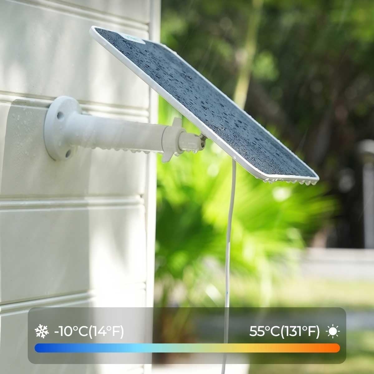 Pannello Solare 6W USB-C™ per Telecamera a Batteria da Esterno, SP2-W - Reolink ICR-SPAN6W
