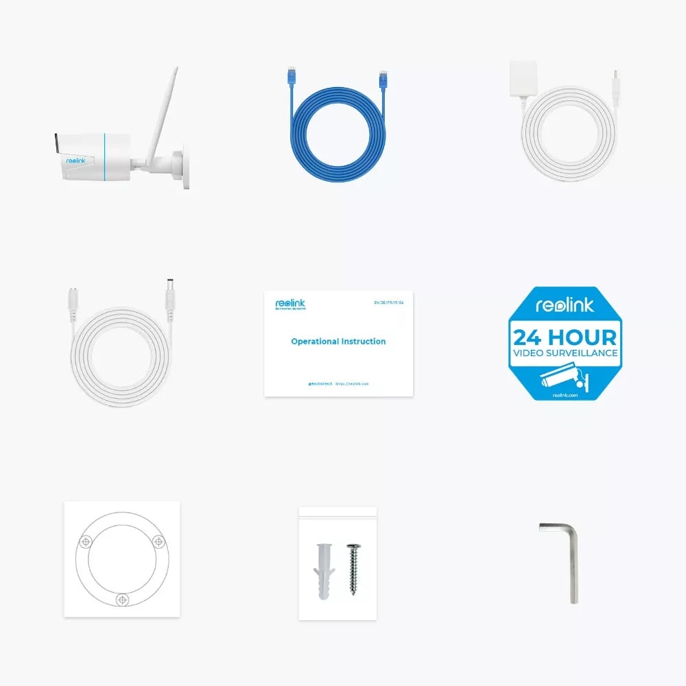 Telecamera WiFi Dual Band 5MP IP67 con Rilevamento di Persone e Veicoli, W320 - Reolink ICR-W320