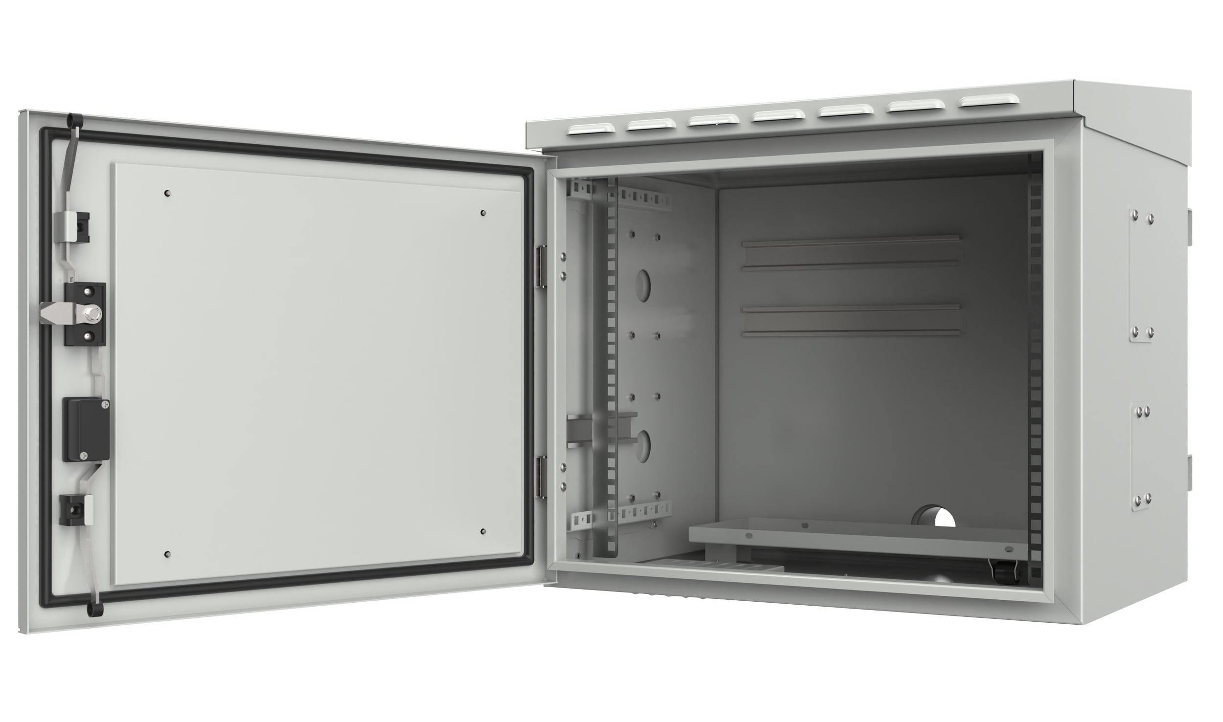 Armadio Rack 19'' Fissaggio a Palo P 425 mm IP66 Midi - Techly Professional ICRCAM66-MIDI