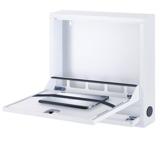 Safety Box for Notebooks and LIM Accessories Basic White RAL 9016 - Techly Professional ICRLIM 04 W 2