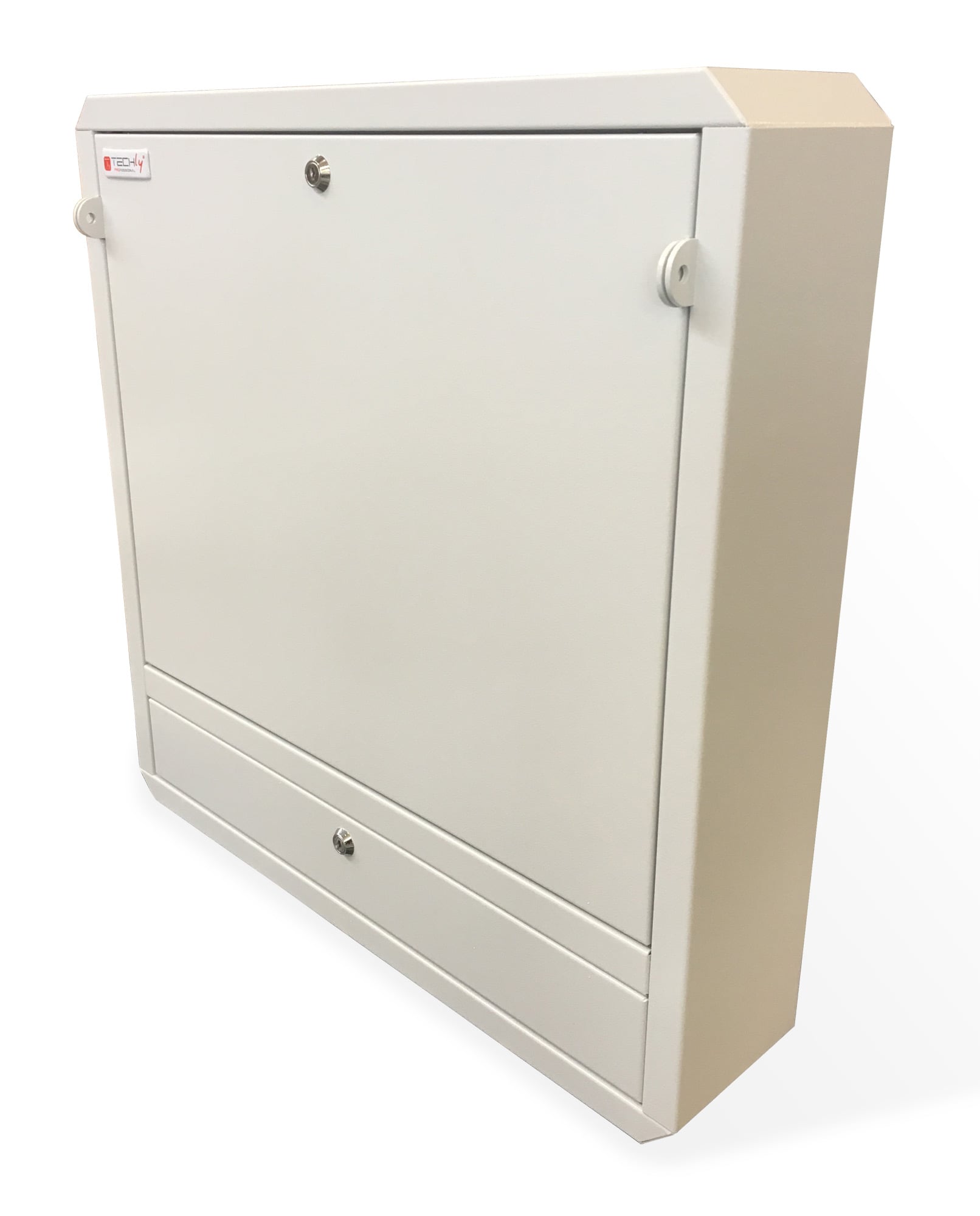 Box di Sicurezza per Notebook e Accessori per LIM con predisposizione per lucchetto Grigio - Techly Professional ICRLIM06