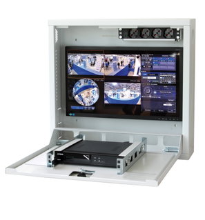 Security Box for DVR Video surveillance White Anti-intrusion - Techly Professional ICRLIM 08 AI 2