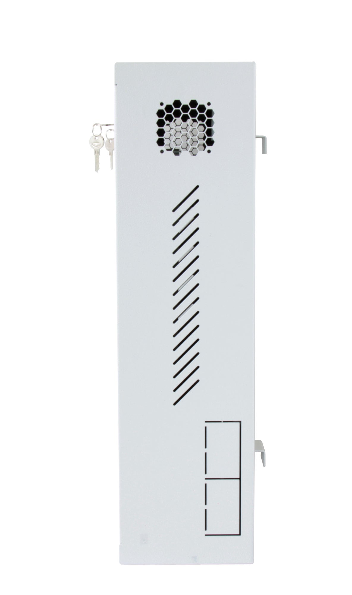 Security box for DVR and video surveillance White RAL 9016 - Techly Professional ICRLIM 08 W 2