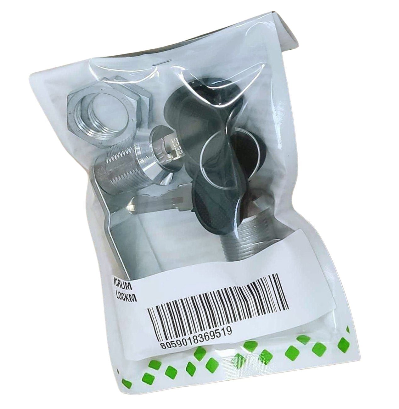 Kit 2 Serrature a Camma a Quarto di Giro per Cabinet - Techly ICRLIMLOCKM