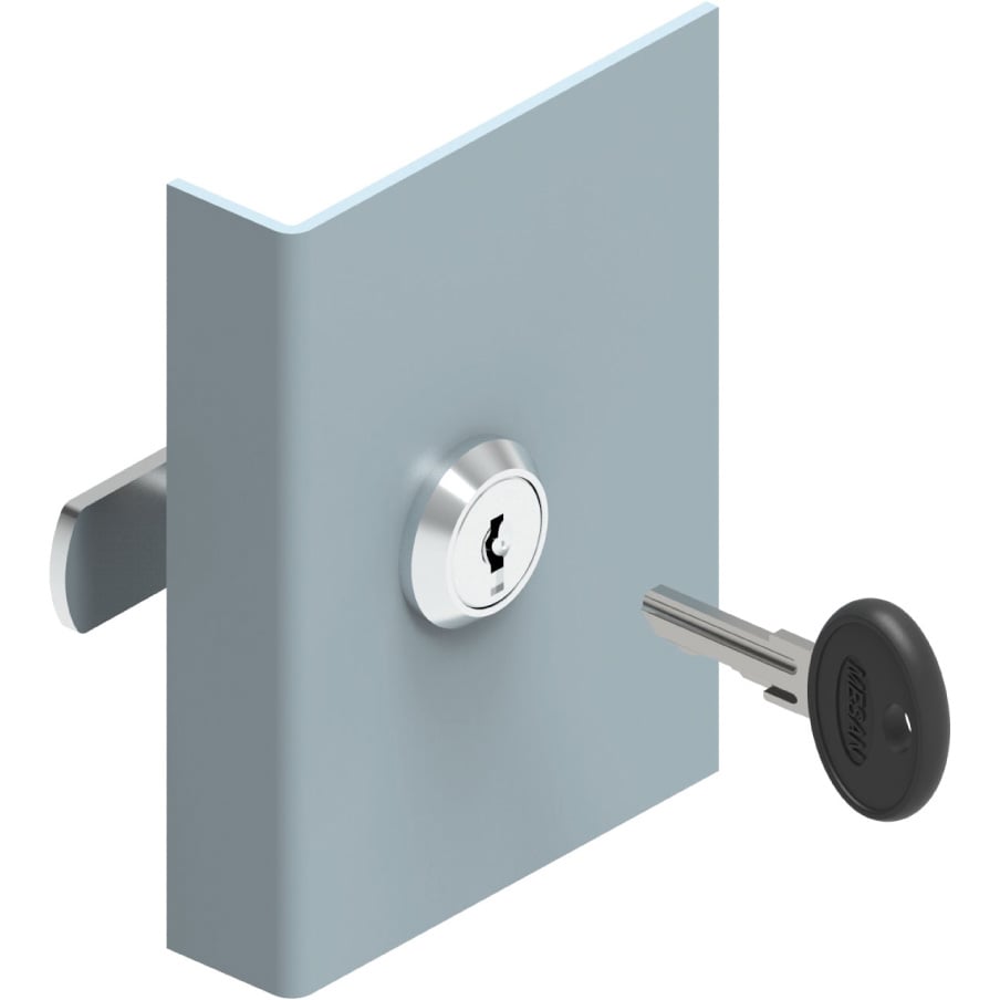 Kit 2 Serrature a Camma a Quarto di Giro per Cabinet - Techly ICRLIMLOCKM