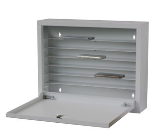 Box di Sicurezza per Smartphone Prof. 113 Grigio - Techly Professional ICRLIMPHONE