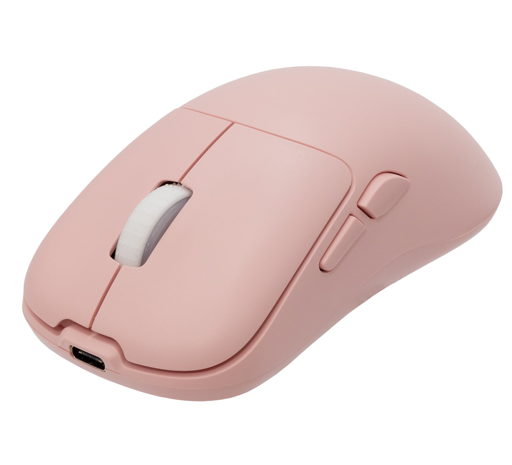 Mouse Ottico Wireless Gaming USB-C™ 6400 dpi Rosa, AERO - White Shark ICSB-AEROPK