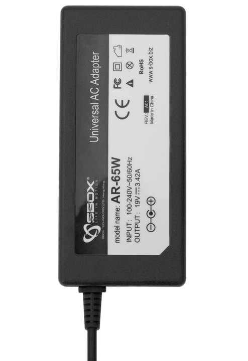 Alimentatore notebook Acer 65W nero - Sbox ICSB-AR65W
