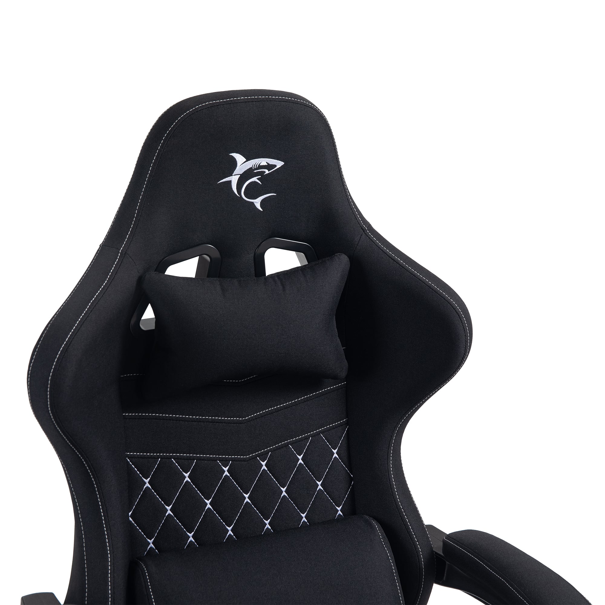 Black Adjustable Professional Game Chair - White Shark ICSB-AUSTINBK