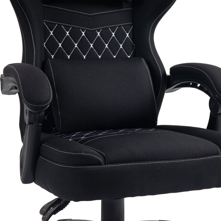 Sedia da Gioco Professionale Regolabile Nero - White Shark ICSB-AUSTINBK