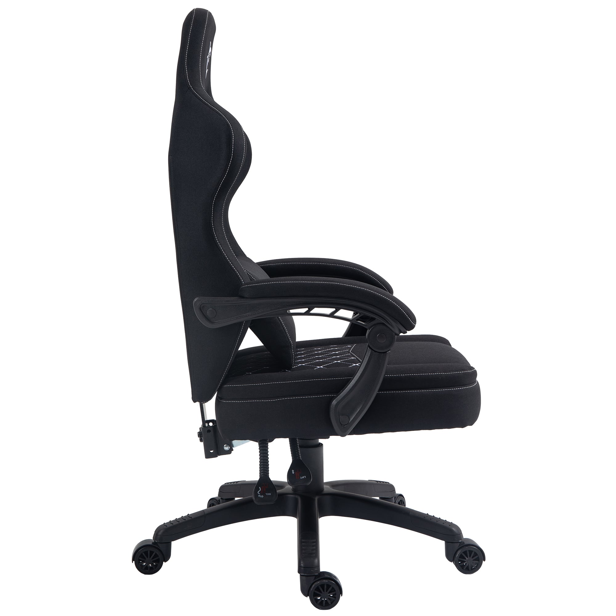 Black Adjustable Professional Game Chair - White Shark ICSB-AUSTINBK