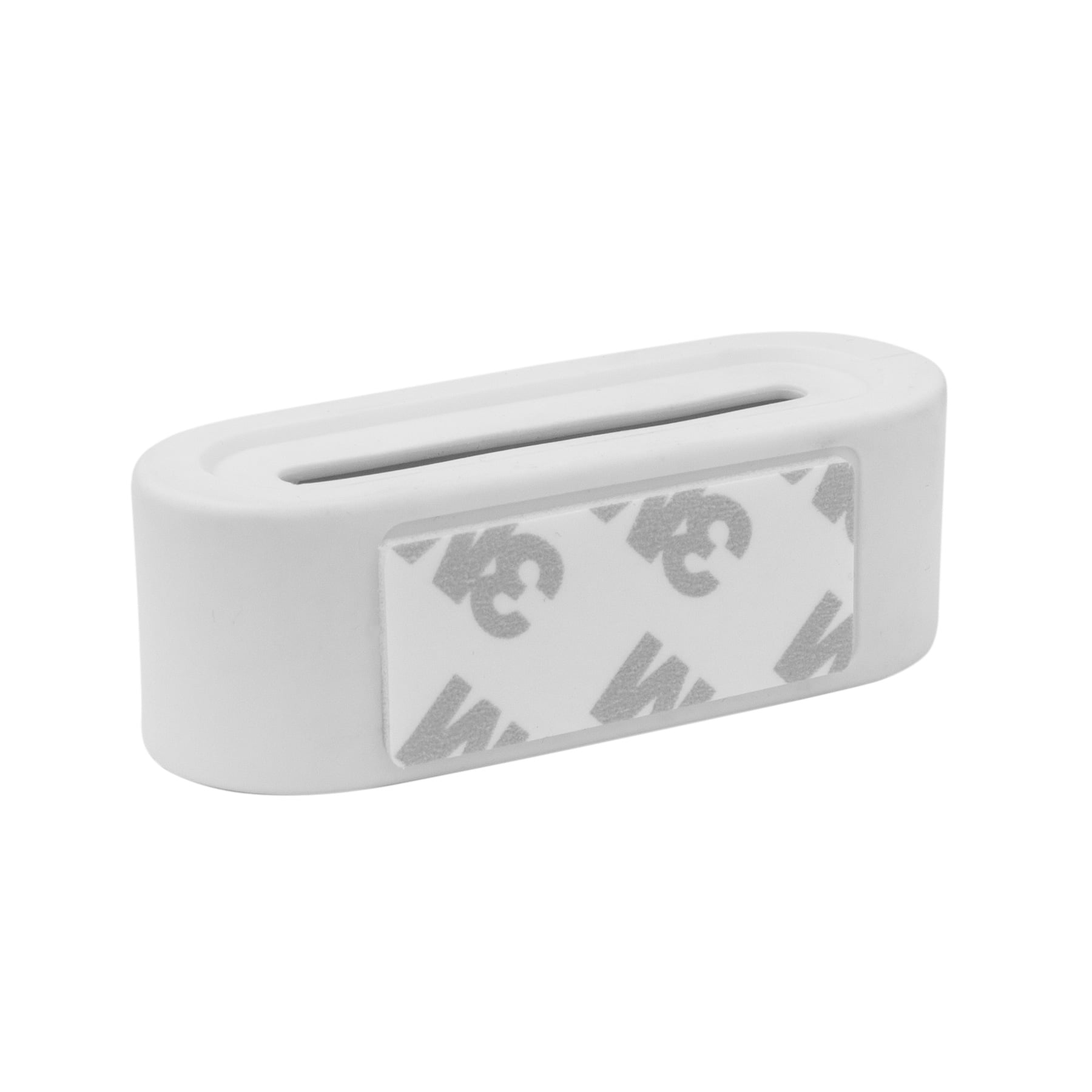 Fermacavo da Scrivania Bianco con Adesivo - Sbox ICSB-CH44
