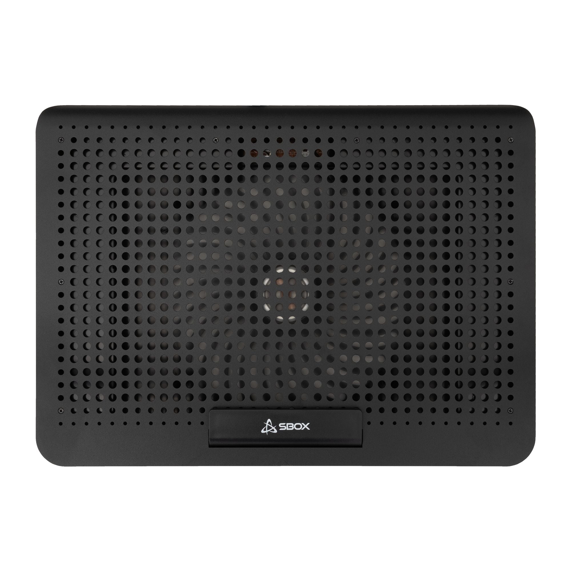 Supporto di Raffreddamento per Notebook fino a 17,3'' con 8 Regolazioni di Altezza e 2 Porte USB, CP-28 - Sbox ICSB-CP28